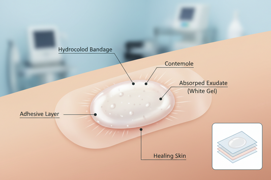 The White or Yellow Fluid Under Your Bandage Is Normal — Here Is What It Actually Is