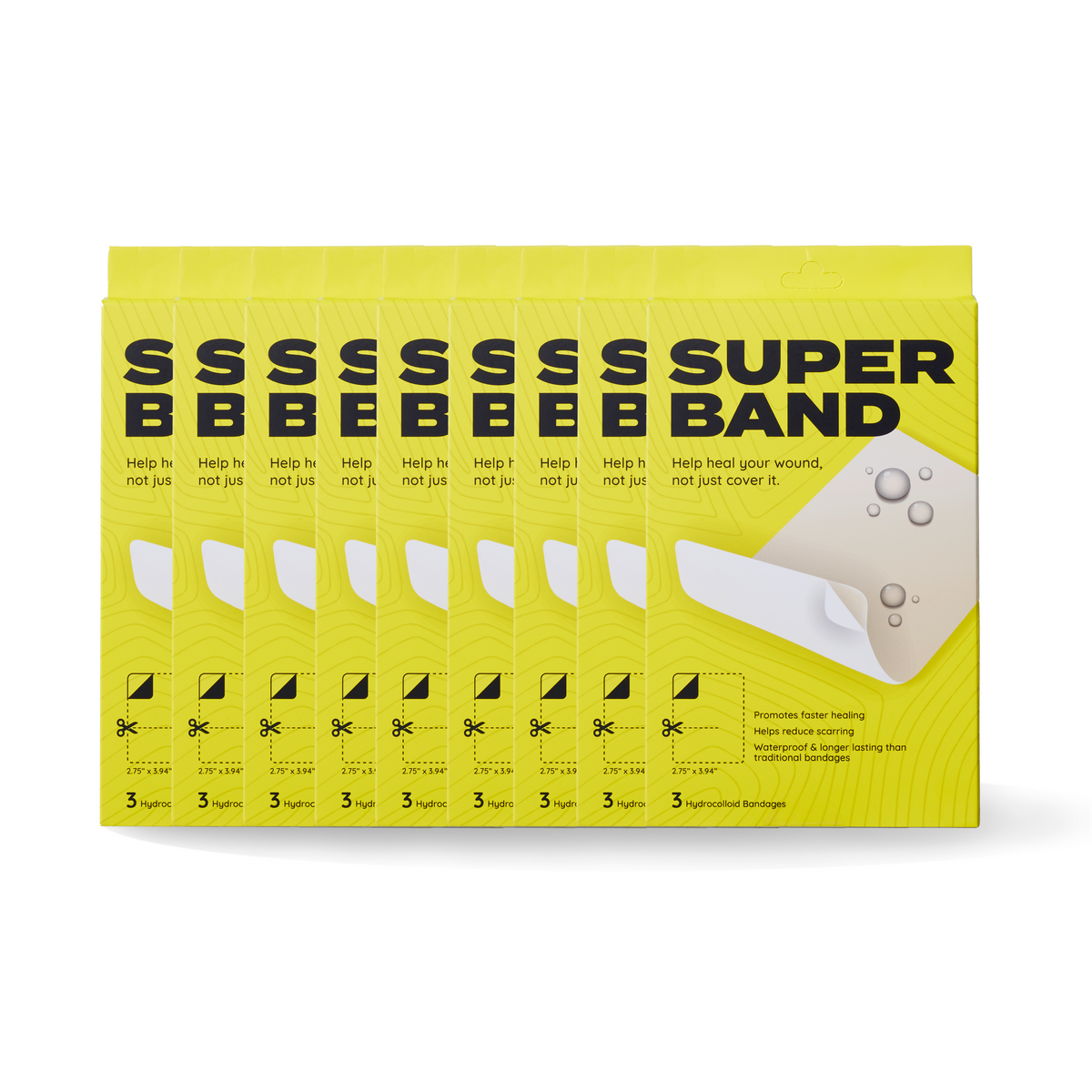 SUPERBAND Cut-To-Size 9-Pack